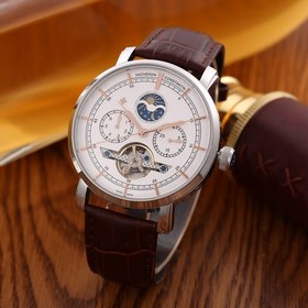 Vacheron Constantin – эксклюзивные мужские часы Ремешок： кожа пер