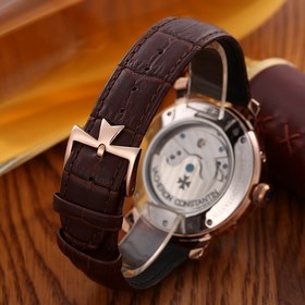 Vacheron Constantin – эксклюзивные мужские часы Ремешок： кожа пер