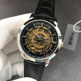 Chopard, мужские часы с тремя стрелками ажурным циферблатом Высо