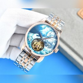 Jiang Stanton Элитные мужские часы с классическим большим цифербл