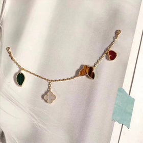 Браслет Van Cleef & Arpels с четырьмя цветами Разноцветные цв