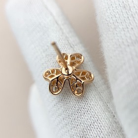 Van Cleef & Arpels Sweet Alhambra серьги с бриллиантами в фор