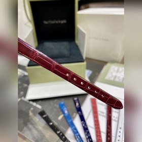 VCA Van Cleef & Arpels Четырехлистный крокодиловый кожаный ре