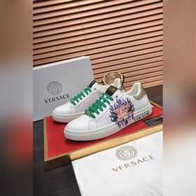 Versace Мужские туфли для отдыха Непрерывно развивающийся междуна
