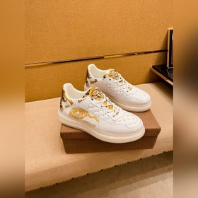 Versace Мужская обувь высокого класса Свободные кеды Верхняя ча