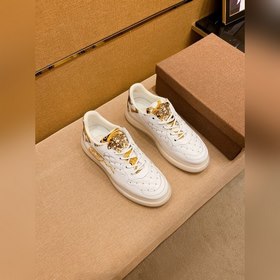 Versace Мужская обувь высокого класса Свободные кеды Верхняя ча