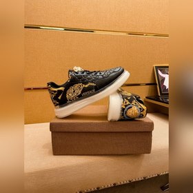 Versace Мужская обувь высокого класса Повседневная обувь Верхняя 