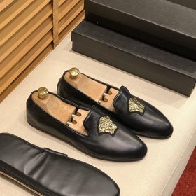 Versace модные кроссовки, туфли, кожаные туфли Обувь из кожи бычк