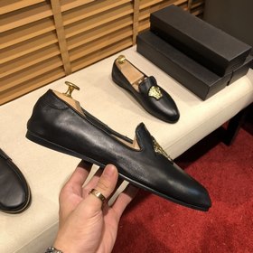 Versace модные кроссовки, туфли, кожаные туфли Обувь из кожи бычк