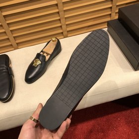 Versace модные кроссовки, туфли, кожаные туфли Обувь из кожи бычк