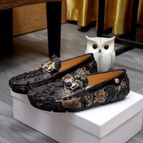 VERSAEC Versace Новая модель мужских туфель для повседневной носк