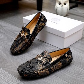 VERSAEC Versace Новая модель мужских туфель для повседневной носк