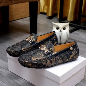 VERSAEC Versace Новая модель мужских туфель для повседневной носк