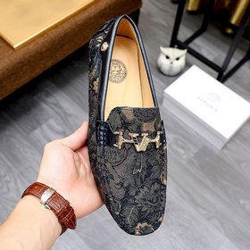 VERSAEC Versace Новая модель мужских туфель для повседневной носк