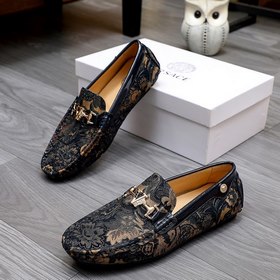 VERSAEC Versace Новая модель мужских туфель для повседневной носк