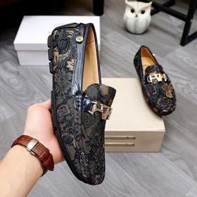 VERSAEC Versace Новая модель мужских туфель для повседневной носк