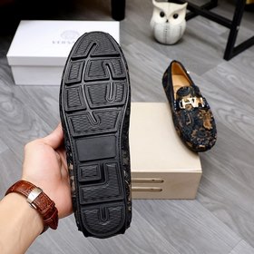 VERSAEC Versace Новая модель мужских туфель для повседневной носк