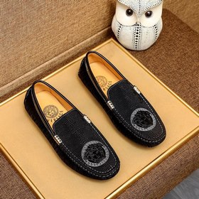 VERSAEC Versace Новая модель мужских туфель для повседневной носк