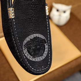 VERSAEC Versace Новая модель мужских туфель для повседневной носк