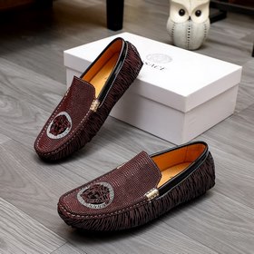 VERSAEC Versace Новая модель мужских туфель для отдыха Эксклюзивн
