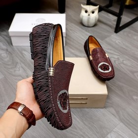 VERSAEC Versace Новая модель мужских туфель для отдыха Эксклюзивн