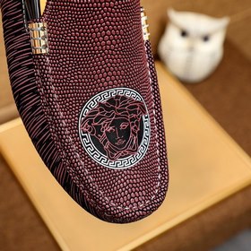 VERSAEC Versace Новая модель мужских туфель для отдыха Эксклюзивн