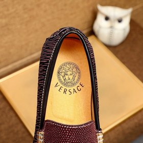 VERSAEC Versace Новая модель мужских туфель для отдыха Эксклюзивн