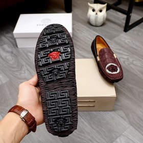 VERSAEC Versace Новая модель мужских туфель для отдыха Эксклюзивн