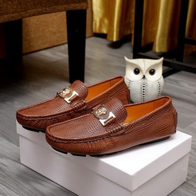 VERSAEC Versace Новая модель мужских туфель для повседневной носк