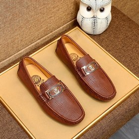 VERSAEC Versace Новая модель мужских туфель для повседневной носк
