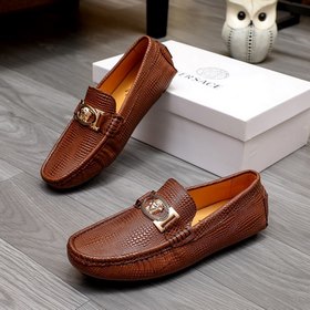VERSAEC Versace Новая модель мужских туфель для повседневной носк