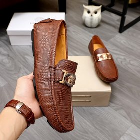VERSAEC Versace Новая модель мужских туфель для повседневной носк