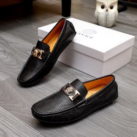 VERSAEC Versace Новая модель мужских туфель для повседневной носк