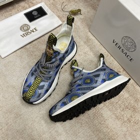 VERSACE-Versace Спортивные кроссовки Изготовлены из импортного о