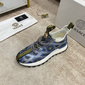 VERSACE-Versace Спортивные кроссовки Изготовлены из импортного о