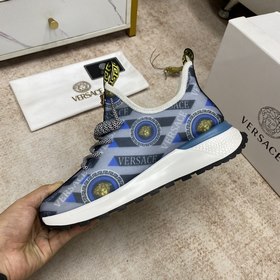 VERSACE-Versace Спортивные кроссовки Изготовлены из импортного о