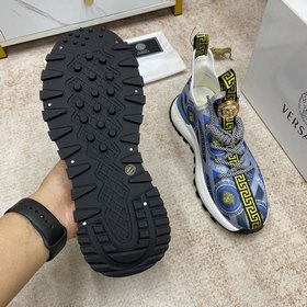 VERSACE-Versace Спортивные кроссовки Изготовлены из импортного о