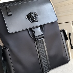 Рюкзак Versace, импортная телячья кожа, модель： 888 Нейлоновая тк