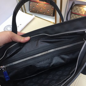 Мужской портфель Versace Модель： 66333-1 Изготовлена из оригиналь