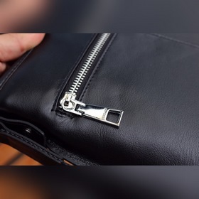 Versace Мужская сумка через плечо из кожи первого слоя, модель 03