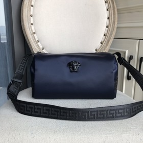 Versace Мужская сумка через плечо из искусственной ткани, имитиру
