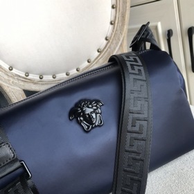 Versace Мужская сумка через плечо из искусственной ткани, имитиру