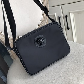 Versace Мужская сумка через плечо из искусственной кожи, имитирую