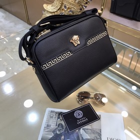 Мужская сумка через плечо Versace Модель： 6633-4 Импортная кожа в