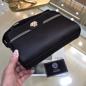 Мужская сумка через плечо Versace Модель： 6633-4 Импортная кожа в