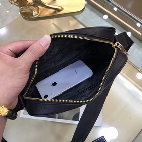 Мужская сумка через плечо Versace Модель： 6633-4 Импортная кожа в