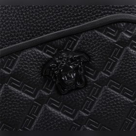 Двойная сумка на молнии Versace из телячьей кожи, модель： 8310-3 