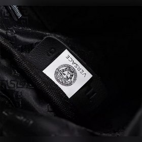 Versace сумка-нагрудная из нейлоновой ткани с двойной молнией Мод