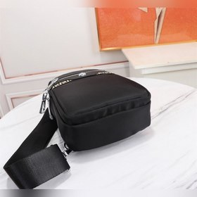 Versace сумка-нагрудник из нейлоновой ткани с двумя молниями Моде