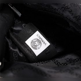 Versace сумка-нагрудник из нейлоновой ткани с двумя молниями Моде
